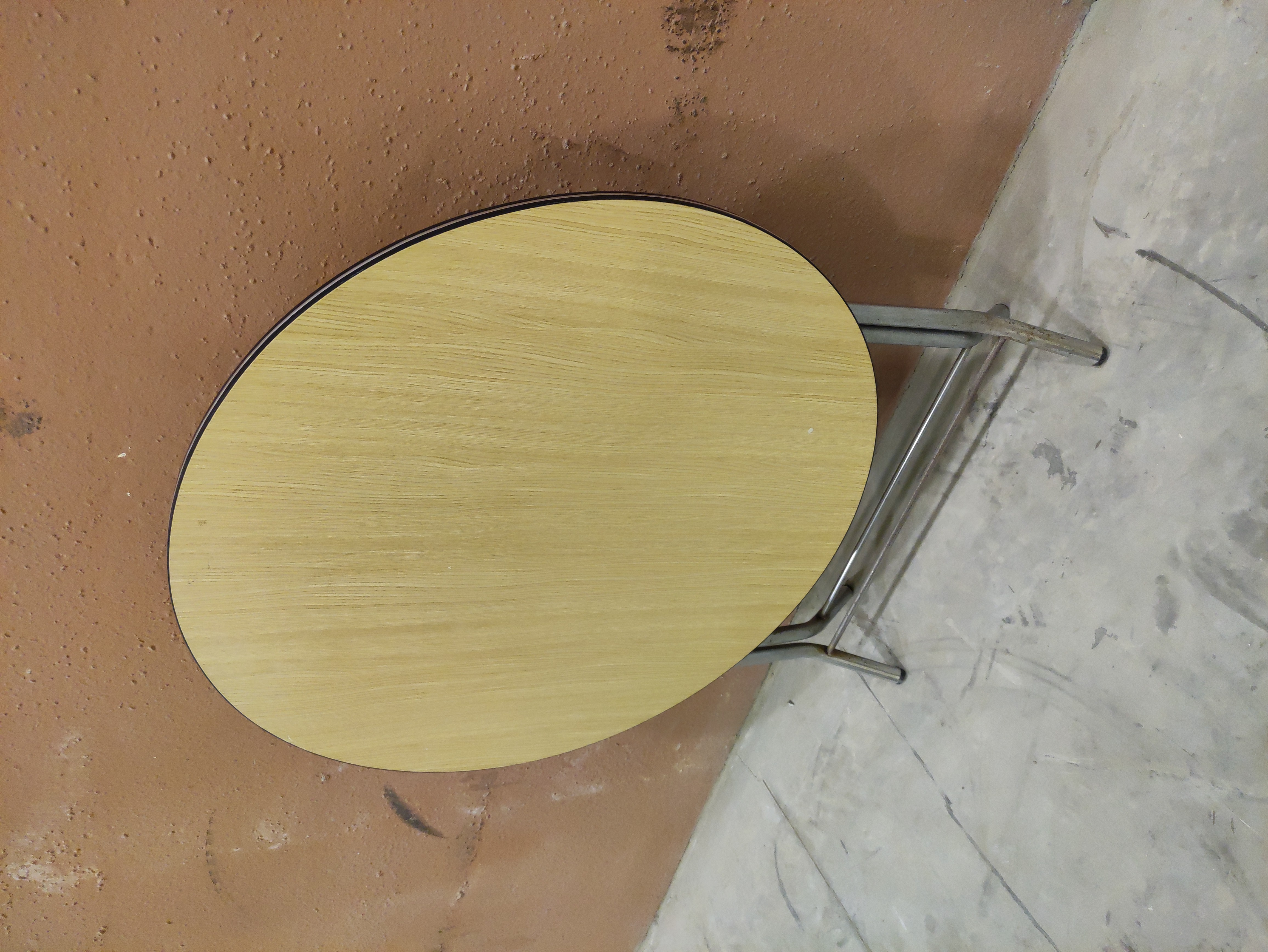 mesa auxiliar plegable comedor cocina formica 72.5x80 1u